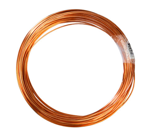 Kupfer-Draht CW003A (E-Cu) 6,0 mm weich R220 Ring 10 kg