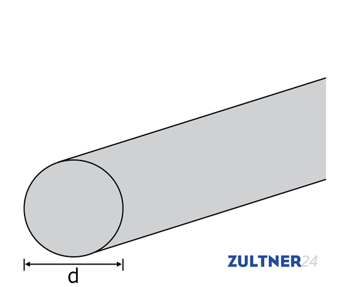 Aluminij-Okroglo EN-AW 5083 (AlMg4,5Mn) 20 mm H112 stisnjeno dolžina 3m