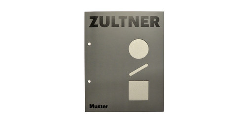 ZULTNER-Muster 4007 Alu Farbblech AW-3003 (AlMn1Cu) Reynotrim Weißaluminium RAL9006 (1,5 mm)