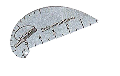 Schweißnahtmesslehre   Nr.1 (8834)