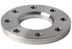 V2A Loser Flansch NW100 Rohr 104; PN10; b=10mm; LK180; Loch 8 M 16; EN1092-1/02